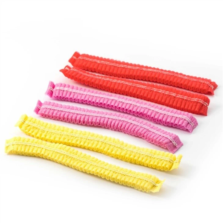 Colored non woven caps2
