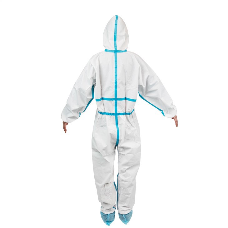 Disposable medical protective coverall 3
